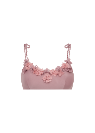 TRIANGLE TOP WITH SECRET GIARDINO BOWS