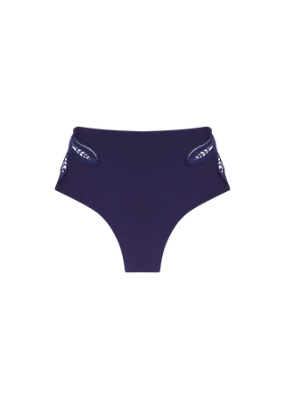 CALCINHA HOT PANTS FOLHAS