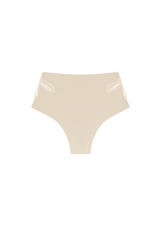 CALCINHA HOT PANTS FOLHAS